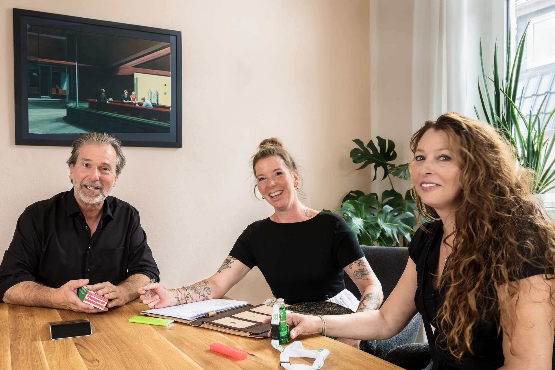 Das bmerch Team im Gespräch